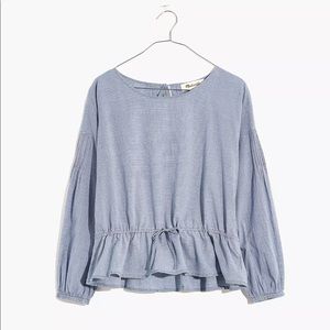 Madewell Peplum Top